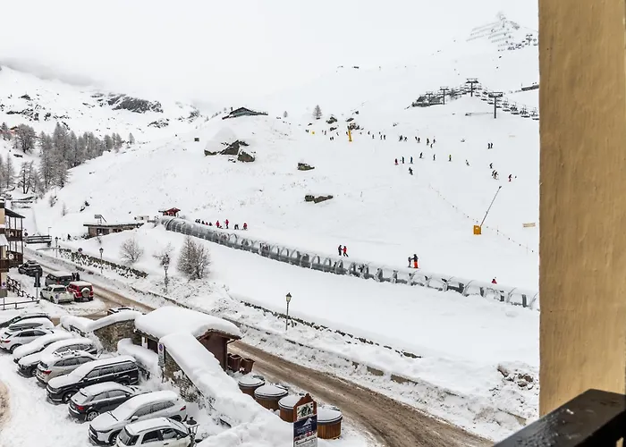 Lejlighed Hellochalet - Front Row With Balcony Overlooking The Cretaz Slopes